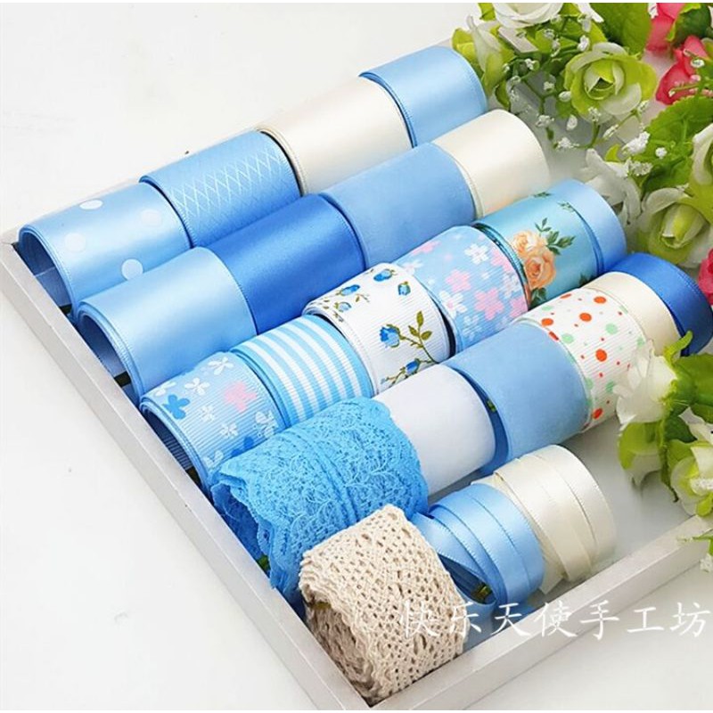 Set ruy băng làm kẹp tóc cao cấp