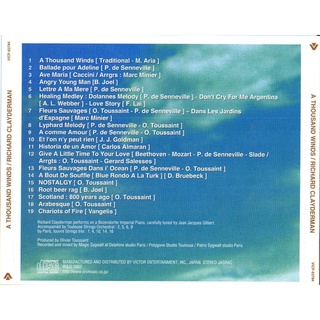 đĩa cd nhạc richard clayderman 1
