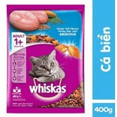 4 gói thức ăn mèo lớn Whiskas túi 400gr