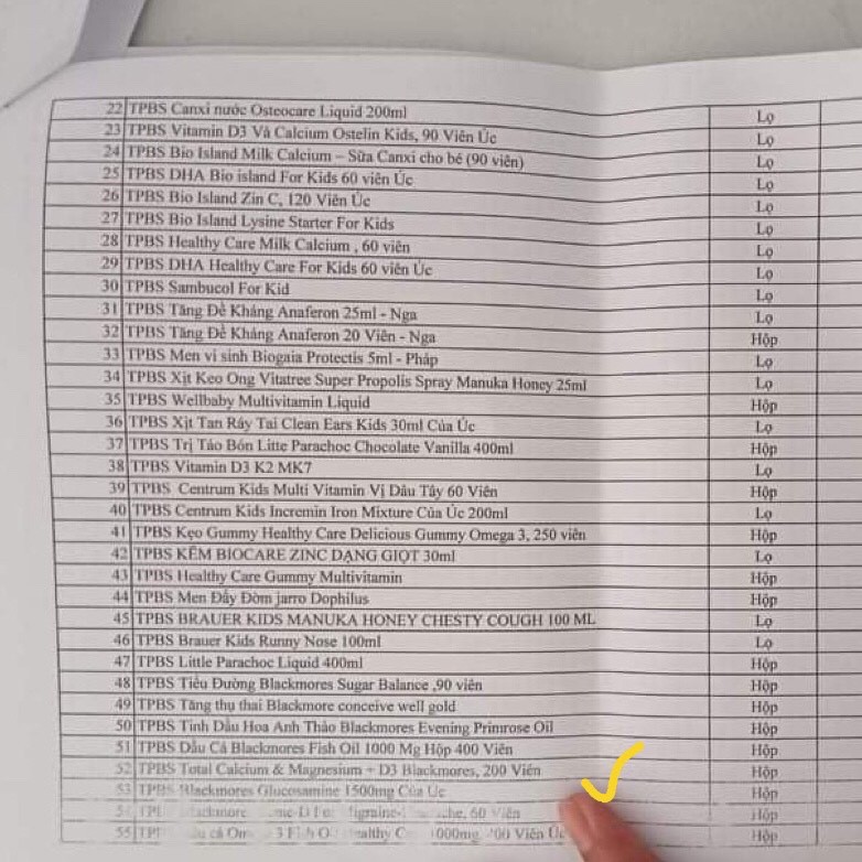 (Mẫu mới) - Viên Uống Glucosamine Blackmores 1500mg Của Úc | Thế Giới Skin Care