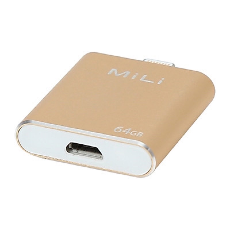 Ổ Cứng Di Động Mili IDATA 64GB USB 3.0 (Vàng) - Hàng Chính Hãng