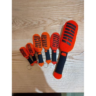 Lightstick iKON móc len, móc khóa lightstick