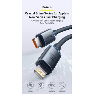 Cáp Sạc Nhanh Iphone Lighting - Type C Chính Hãng Baseus