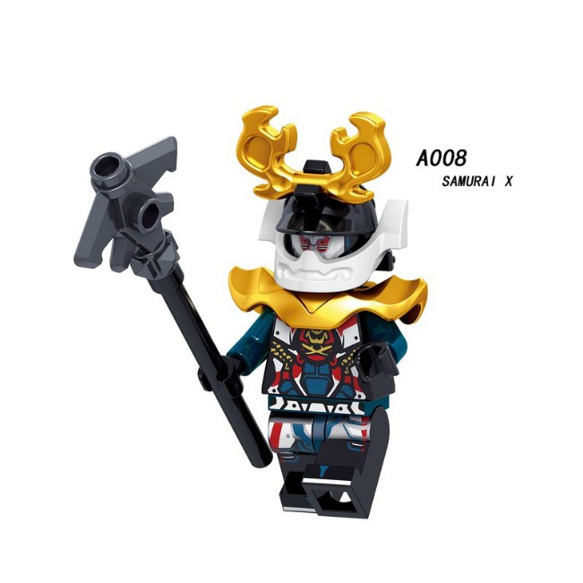 Minifigures nhân vật nonlego Ninjago - Phantom bộ ONI MASK