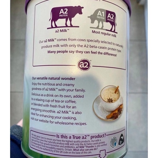 Sữa Bột Nguyên Kem A2 ÚC Cho Bé hộp 850Gr - Sữa Bột Úc Giúp Bé Tăng Cân, Phát Triển Xương & Tăng CHiều Cao Tối Đa