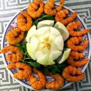 (SHIP HOẢ TỐC 24H) Chả tôm hình surimi Delifood (500gr)
