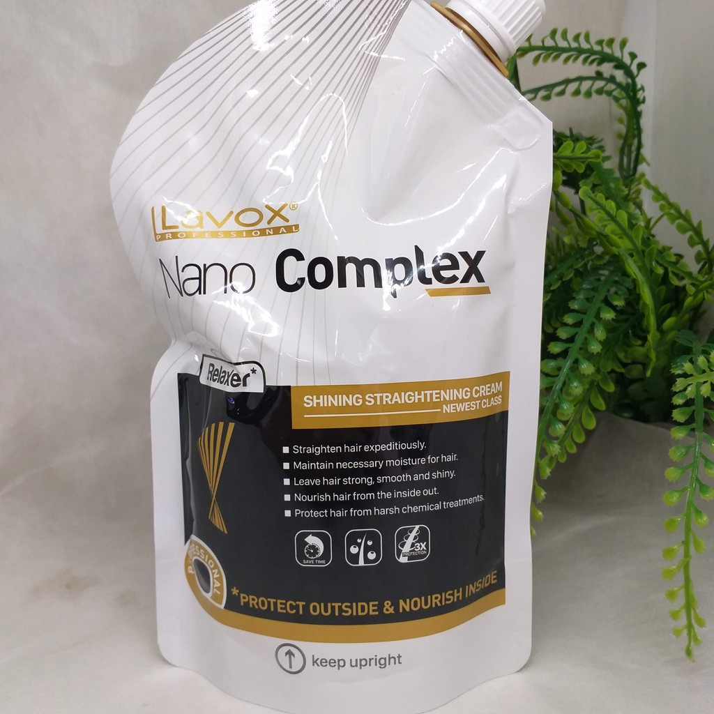 Duỗi tóc phủ bóng Lavox 3 in 1  Thế Hệ Mới Nano Complex