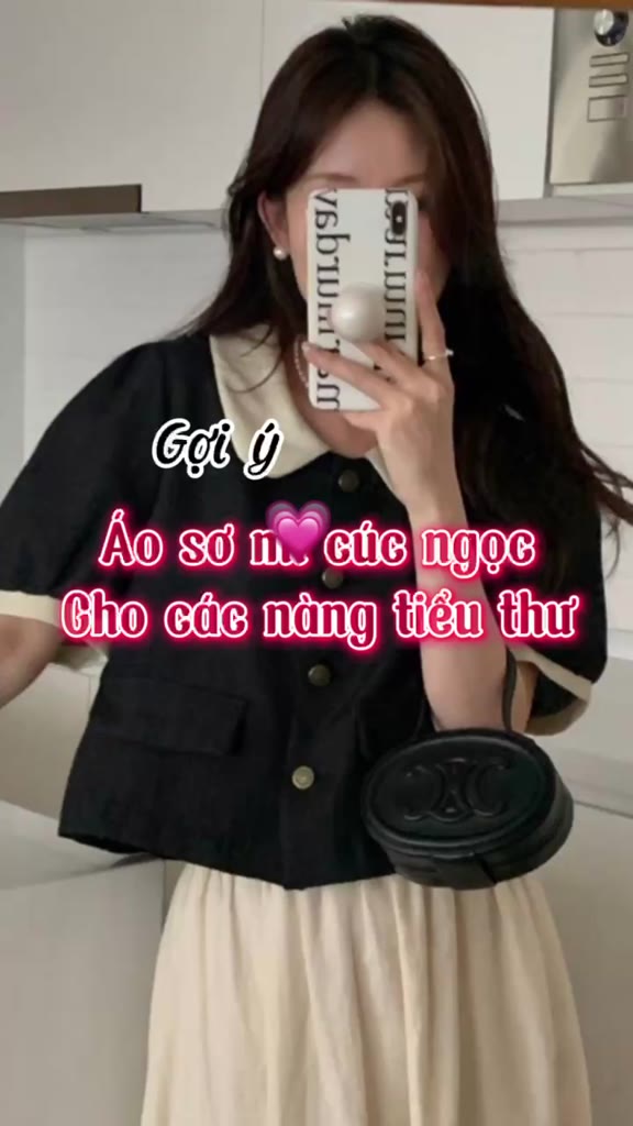 Áo sơ mi Hàn Quốc, Áo sơ mi tiểu thư cổ bèo phong cách thanh lịch style Ulzzang | BigBuy360 - bigbuy360.vn