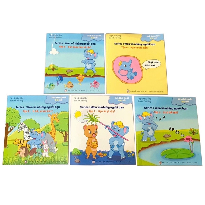 Sách- Bộ 5 cuốn Won và những người bạn