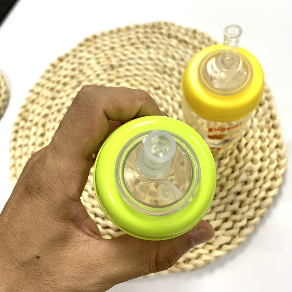 Bộ chuyển đổi bình sữa, Ống Hút Thay Thế Bình Sữa Cổ Rộng pigeon, Moyuum