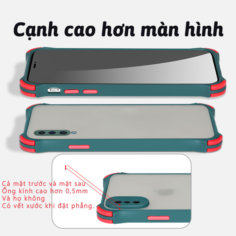 Ốp điện thoại chống sốc BG 020 cho Samsung Galaxy A12 A02s M51 A11 A21s A31 A51 A71 M31 A50 A70 A10 A20 A30 A10s A20s A30s A50s