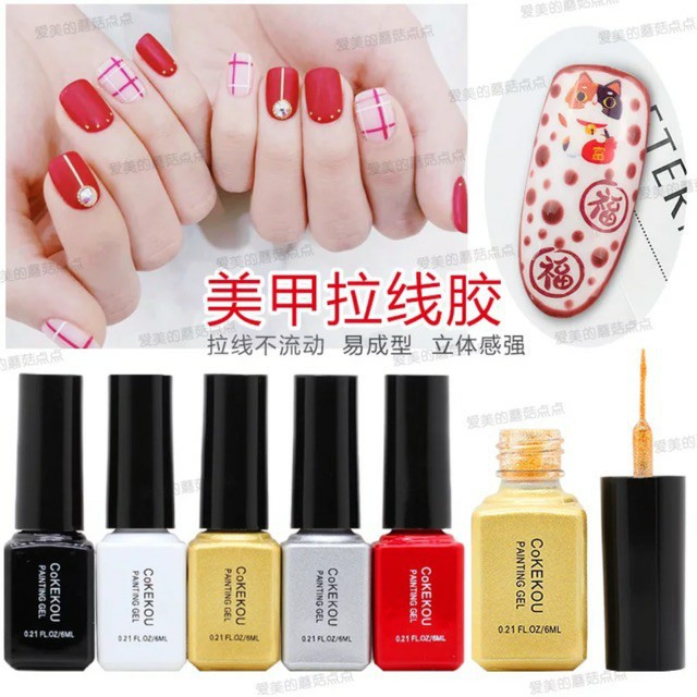 sơn cọ nét cokekou 40k/01 chai đồ nail giá rẻ hoài út Nail Store