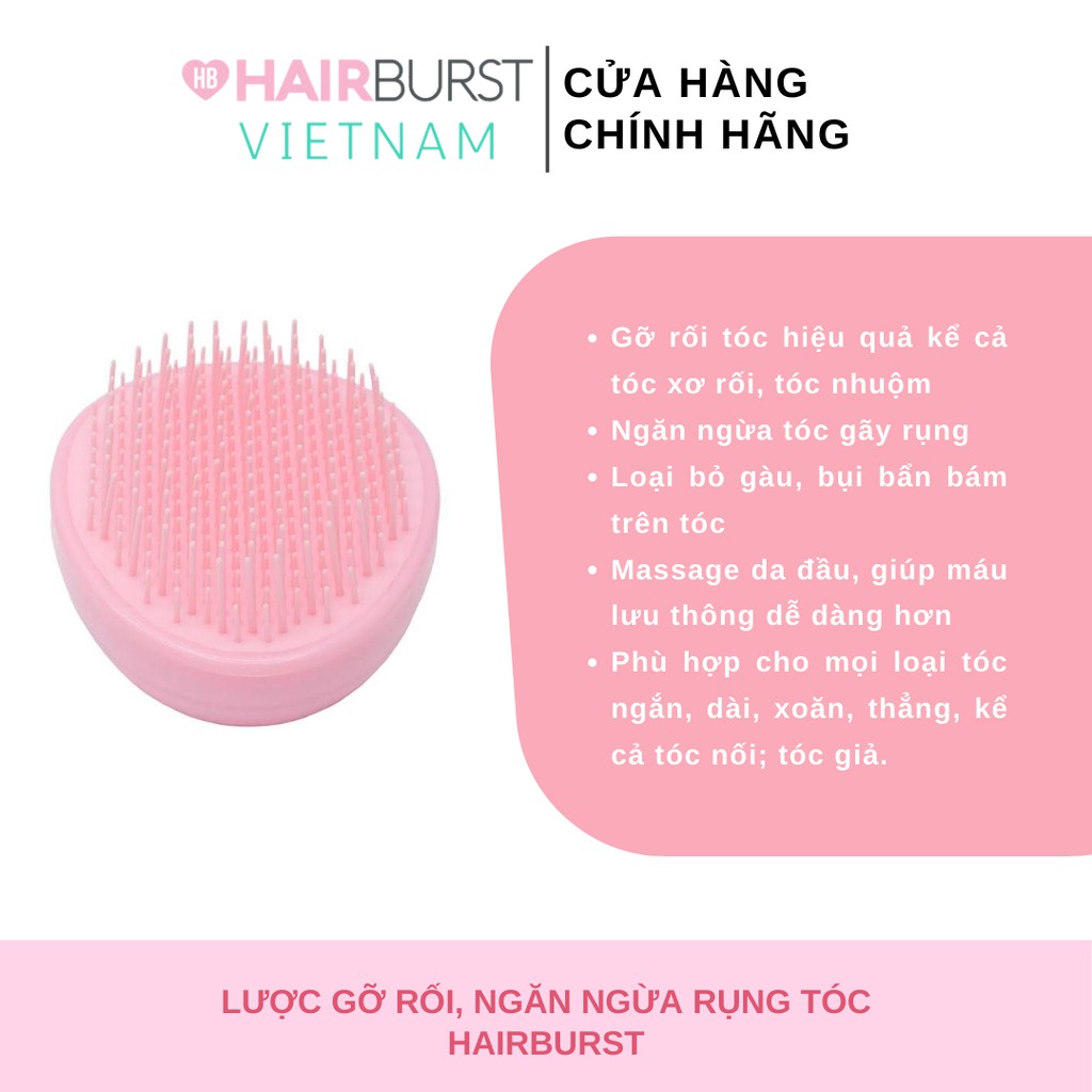 Lược Gỡ Rối, Ngăn Ngừa Rụng Tóc HAIRBURST