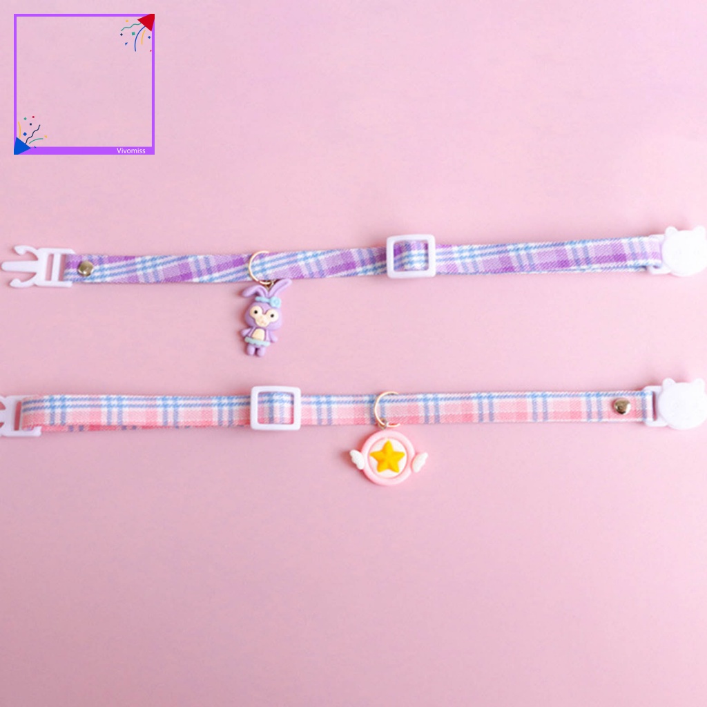 Vòng Cổ Có Chuông Họa Tiết Hoạt Hình Cho Thú Cưng