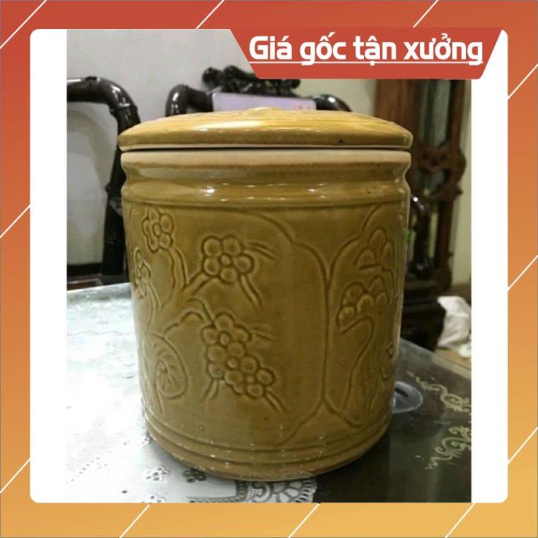 Vại Muối Dưa Cà Bát Tràng *BAO BỂ VỠ* 6 Lít và 10 Lít