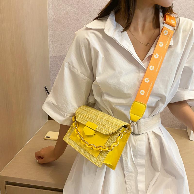 Túi đeo vai IELGY cỡ nhỏ phong cách Hàn Quốc thời trang cho nữ