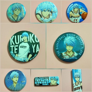 Huy hiệu và móc khóa chính hãng - Kuroko no Basket/Tetsuya Kuroko