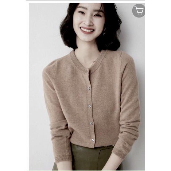 Cardigan Zr lông cừu