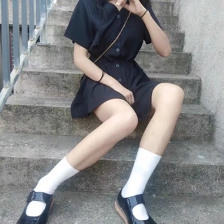 Order váy đen trơn