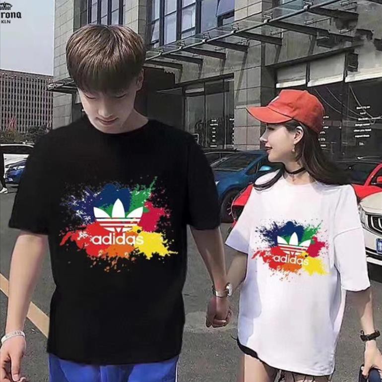 Áo Thun Thể Thao Adidas Chính Hãng 100% Cotton Thời Trang Mùa Hè Cho Nam Và Nữ 2021