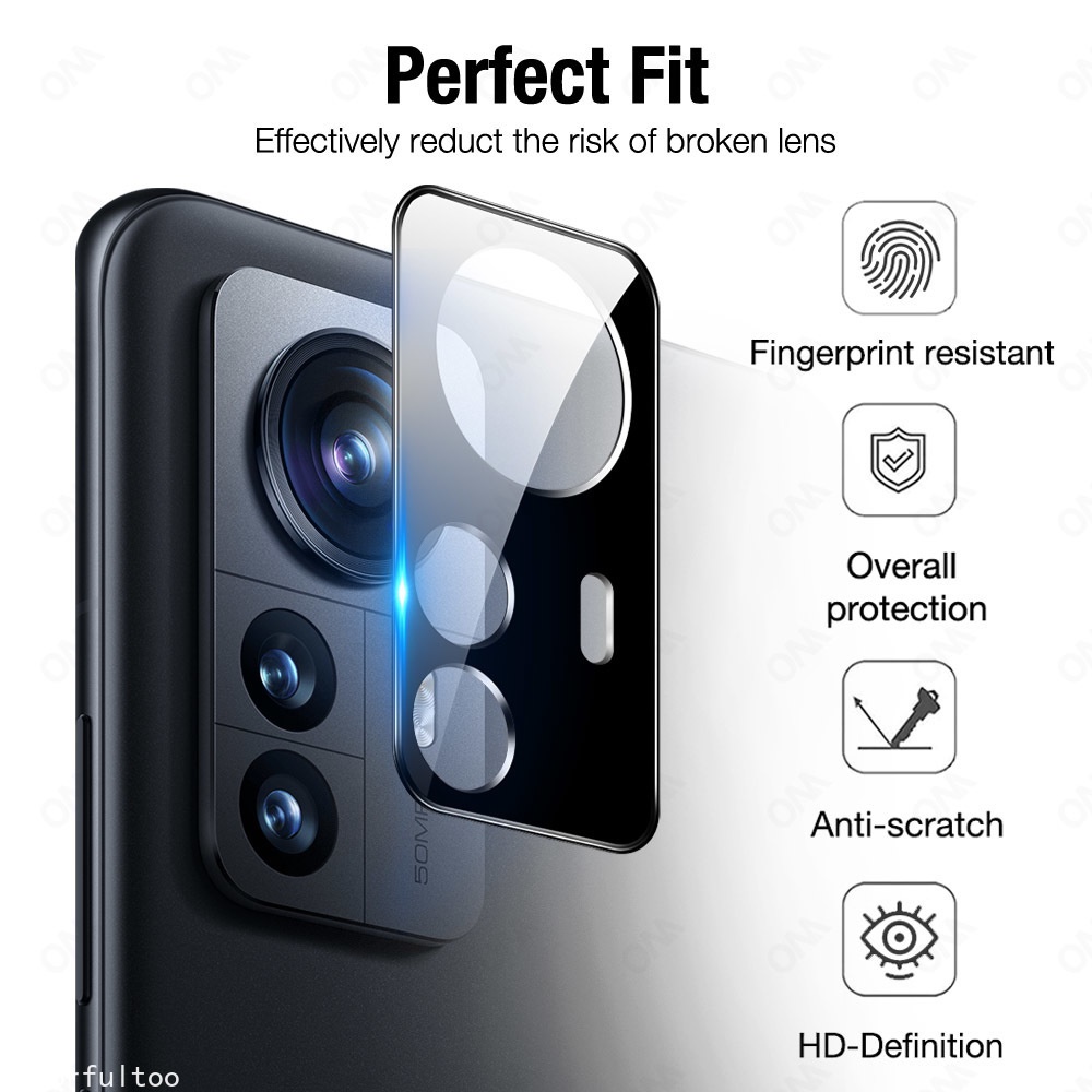 Kính Cường Lực 3D Bảo Vệ Camera Cho Xiaomi 12x 12 Pro Ultra mi 12 Pro 12x 11 mi12 11T 10T Pro 5G 11 Lite 5G NE 11Lite