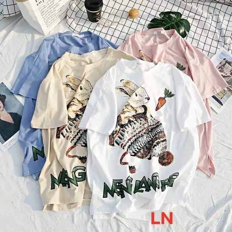 Áo phông thỏ cà rốt TH6