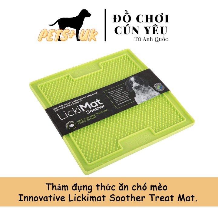 Thảm đựng thức ăn chó mèo Innovative Lickimat Soother Treat Mat