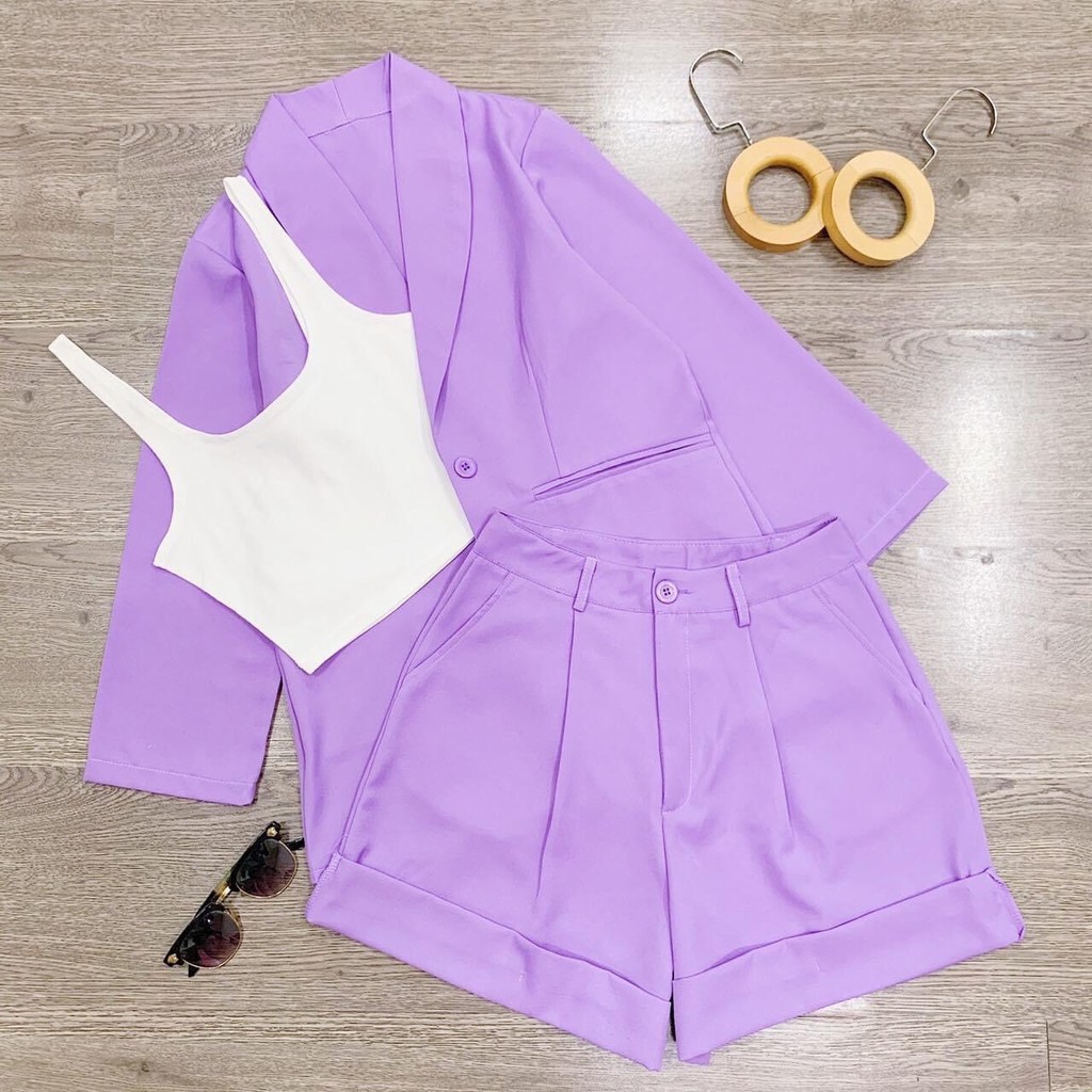 SET VEST BA MÓN QUẦN SHORT (KÈM HÌNH THẬT)