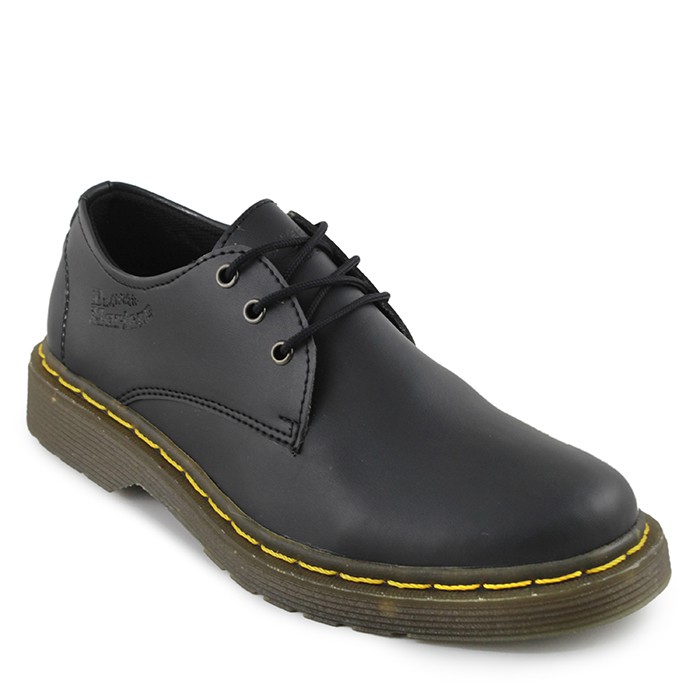 Giày Bốt Dr. Martens Docmart Cổ Thấp Màu Đen / Nâu Thời Trang Cho Nam Và Nữ