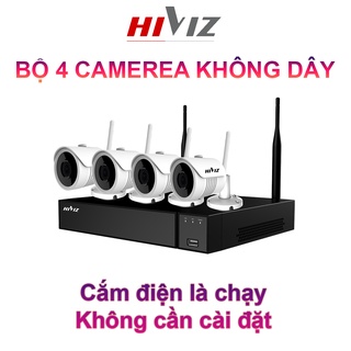 Mua Bộ đầu ghi Không dây kit HIVIZ HI-KIT904W 2.0MP 9 KÊNH + 4 mắt camera WIFI 2.0mp FHD 1080p