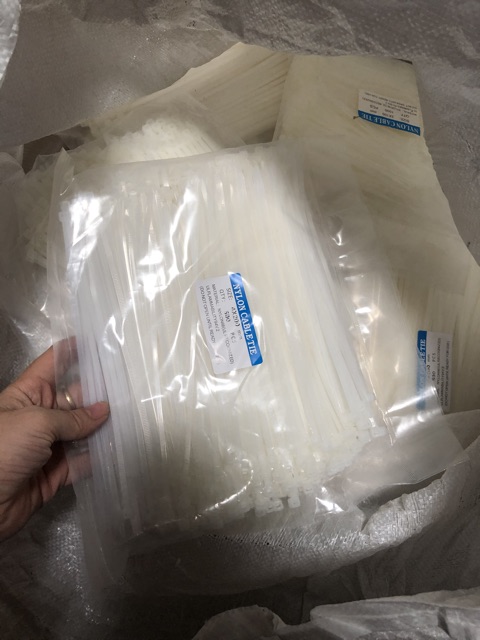 1Kg Dây Thít Nhựa, Lạt Nhựa, Dây Rút Nhựa. ( 100mm đến 300mm)