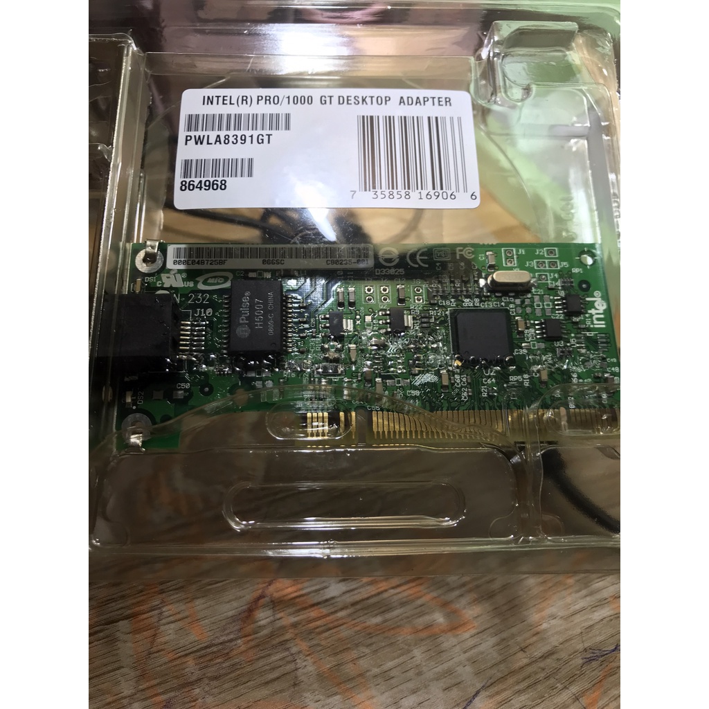 Card mạng Intel Pro/1000 GT PWLA8391GT