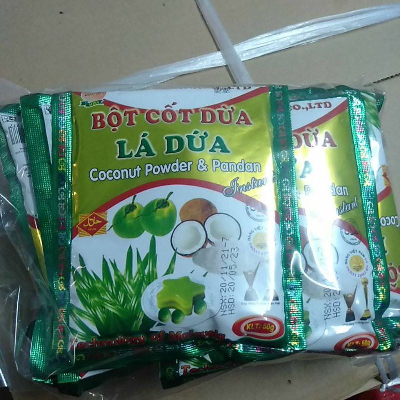Bột cốt dừa LÁ DỨA MinaCo hiệu qủa đào