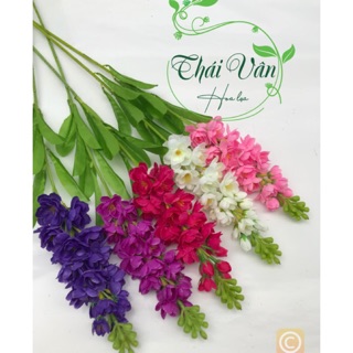 Hoa giả hoa lụa- Cành Hoa Phi Yến 90cm đủ màu ❤️