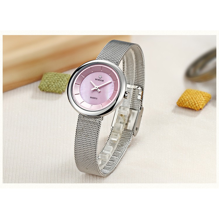 Đồng Hồ Nữ Chính Hãng WWOOR 8820 Dây Thép Mành Cao Cấp | BigBuy360 - bigbuy360.vn