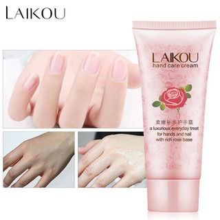 Laikou - Kem Dưỡng Da Tay Chiết Xuất Dầu Hoa Hồng - Rose Hand Cream (60g)