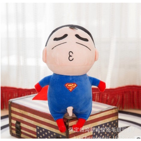 THÚ BÔNG SHIN SUPERMAN ĐÁNG YÊU  - GẤU BÔNG SHIN SIÊU NHÂN