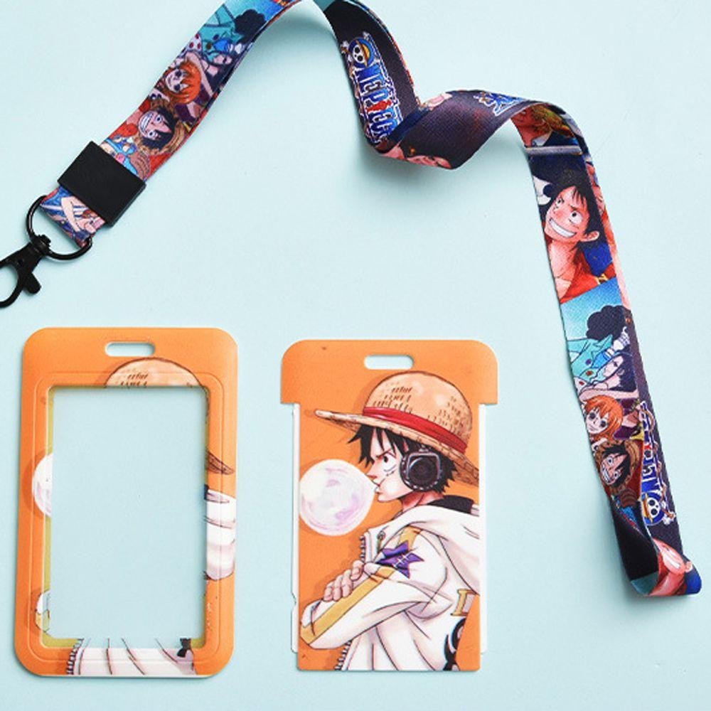 Ví Đựng Thẻ Xe Buýt Hai Mặt Họa Tiết Hoạt Hình Dễ Thương