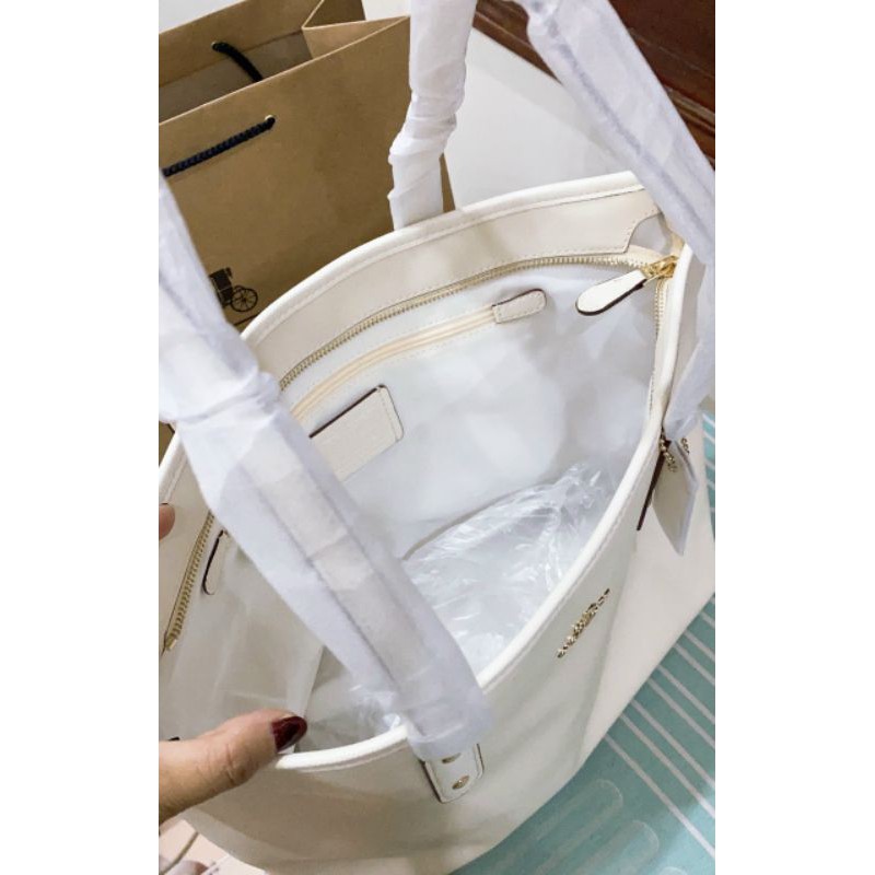 Coach  Zip Top Tote Handbag