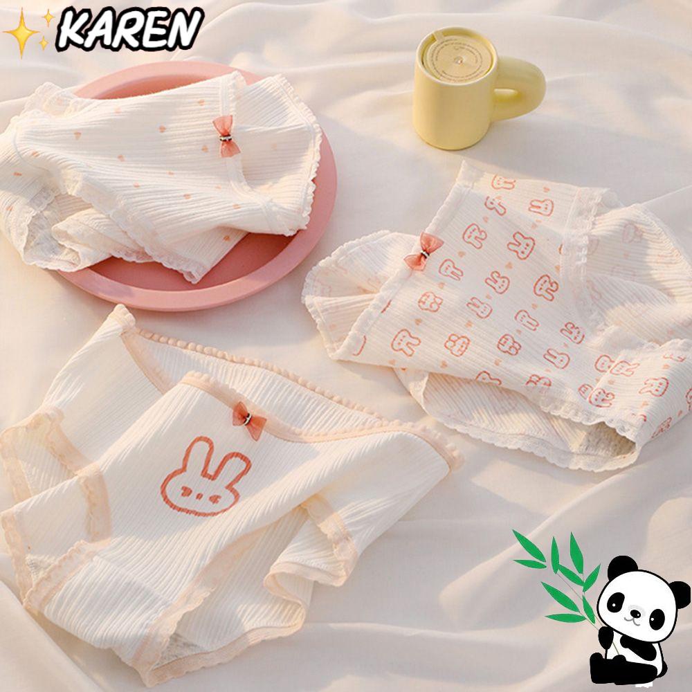 Quần Lót Cotton Lưng Vừa Thoải Mái Thời Trang Cho Nữ Size M-XL
