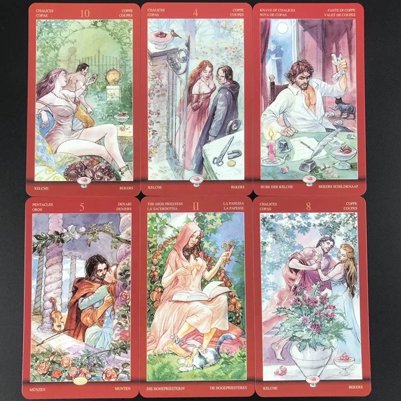Bộ Thẻ Bài Tarot Ma Thuật Thú Vị
