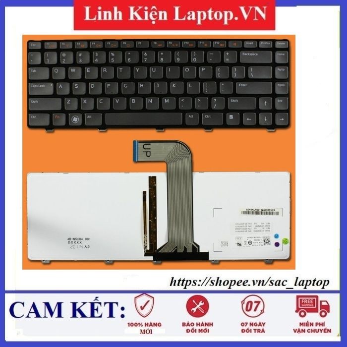 Bàn phím laptop Dell Vostro 3450 3460 3550 3560 3555 có led