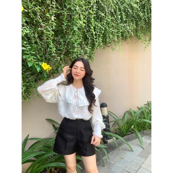 Quần short 2 màu Đen và Nude Oxy Design