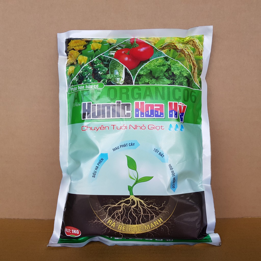 Phân Bón Hữu Cơ Sinh Học HUMIC HOA KỲ Ra Rễ Mạnh, Siêu Hạ Phèn, Cải Tạo Đất  Chuyên Tưới Nhỏ Giọt