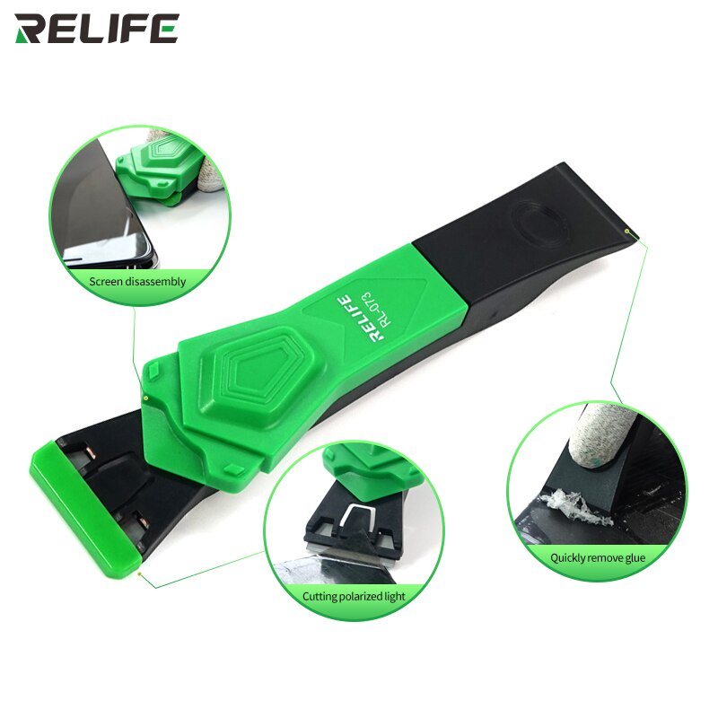 Cây cạo keo đa năng RL-073 (có lưỡi bán rời)