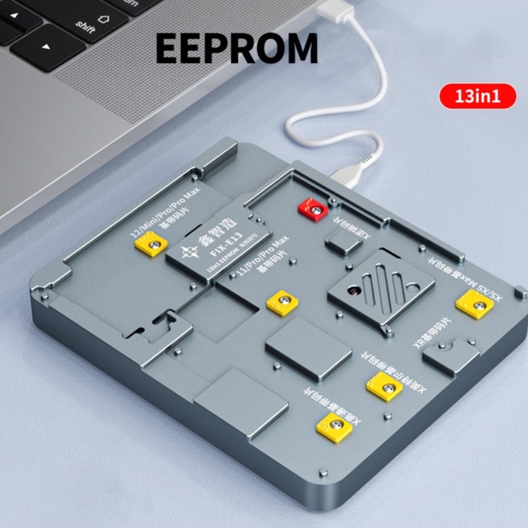 Đế đọc/viết Baseband EEPROM i.Phone X-12 Pro Max XinZhiZao FIX-E13 13 trong 1