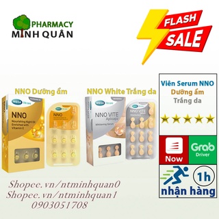 Viên dưỡng ẩm, trắng da Serum NNO Vite ⚡Chính Hãng⚡Trắng sáng da - Mịn da - Cải thiện lão hoá (Hộp 30 viên)_MINH QUÂN