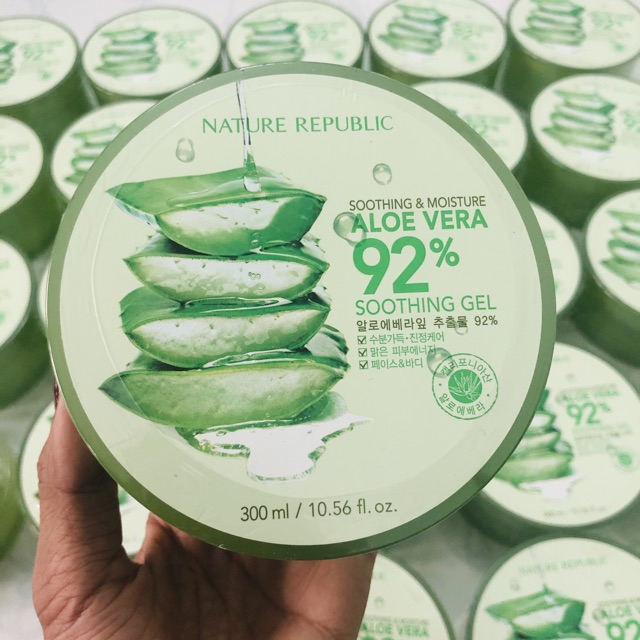 Gel Lô Hội Dưỡng Ẩm Nature Republic Soothing & Moisture Aloe Vera 92% | BigBuy360 - bigbuy360.vn