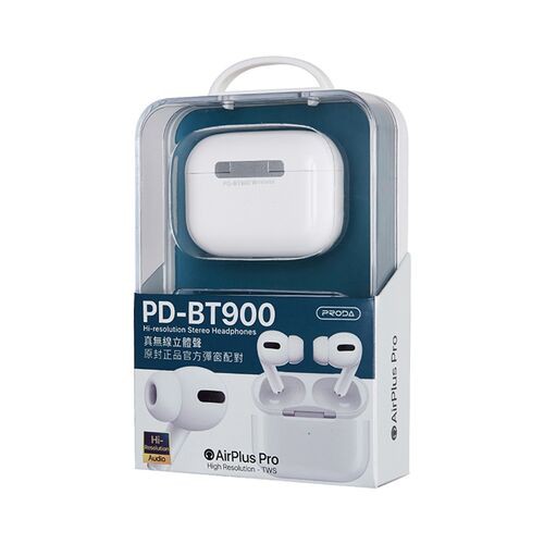 Tai nghe Bluetooth TWS Remax Proda PD-BT900 AirPlus Pro V5.0 (Trắng) - Hãng phân phối