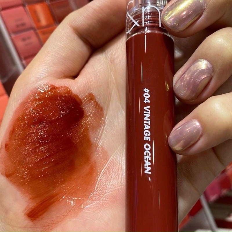 Son Romand Bóng Glasting màu 04 Vintage Ocean Water Tint